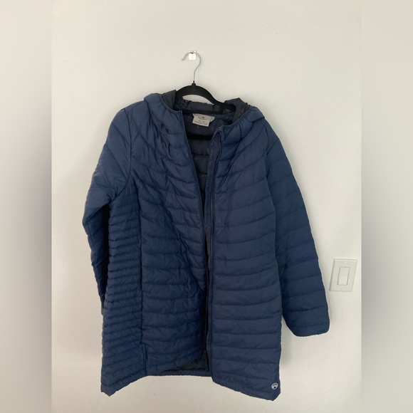 WIND RIVERS Navy Long Puffer Jacket ✨ 50% OFF BUNDLES ✨ - Picture 4 of 4